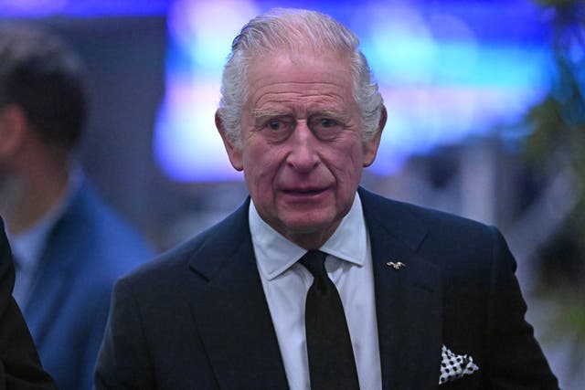 Charles has spent the past week carrying out engagements and a tour of the home nations (Carl De Souza/PA)