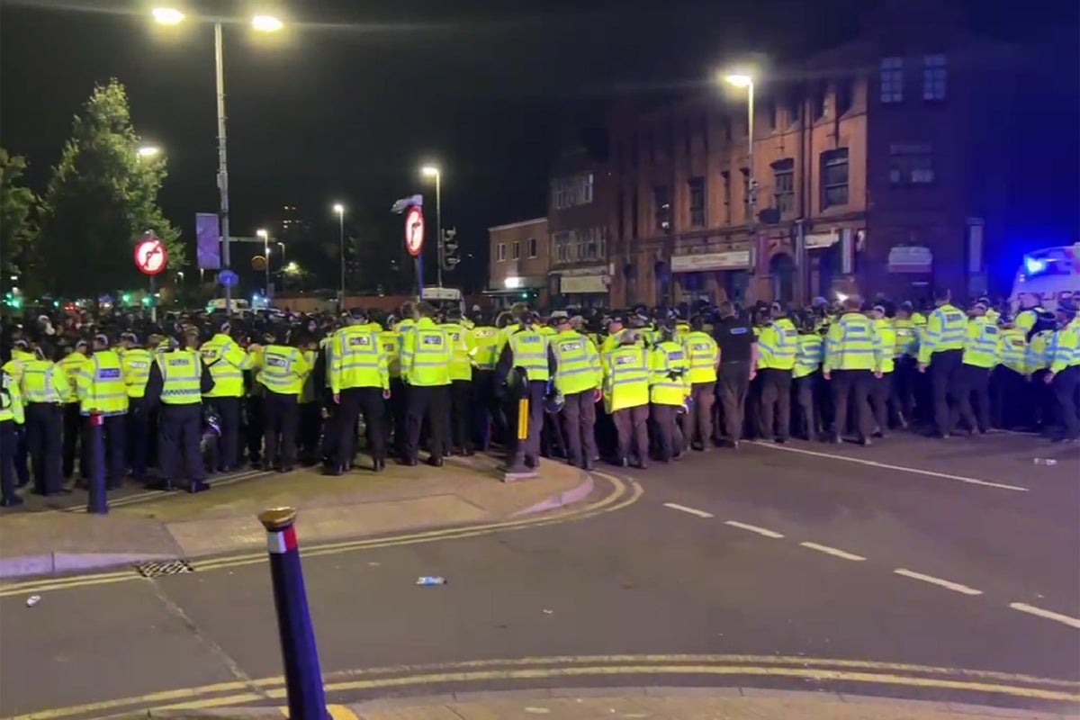 ‘People are scared’: Leicester at sudden crossroads after violence ends 50 years of harmony