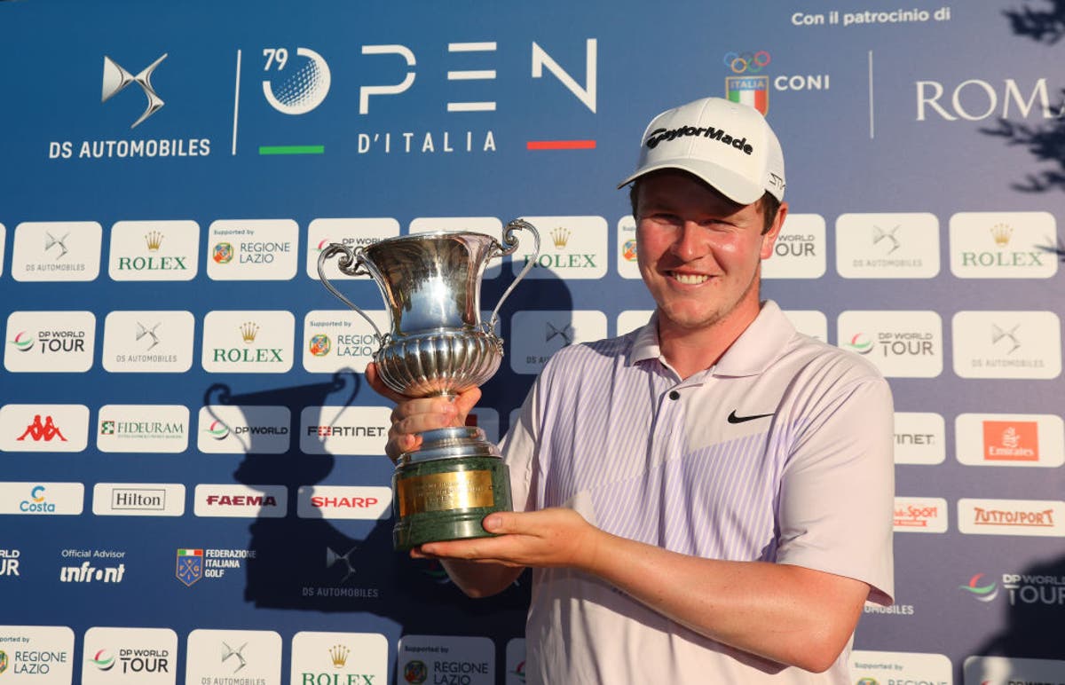 Robert McIntyre batte Matt Fitzpatrick in un playoff per vincere l’Open d’Italia