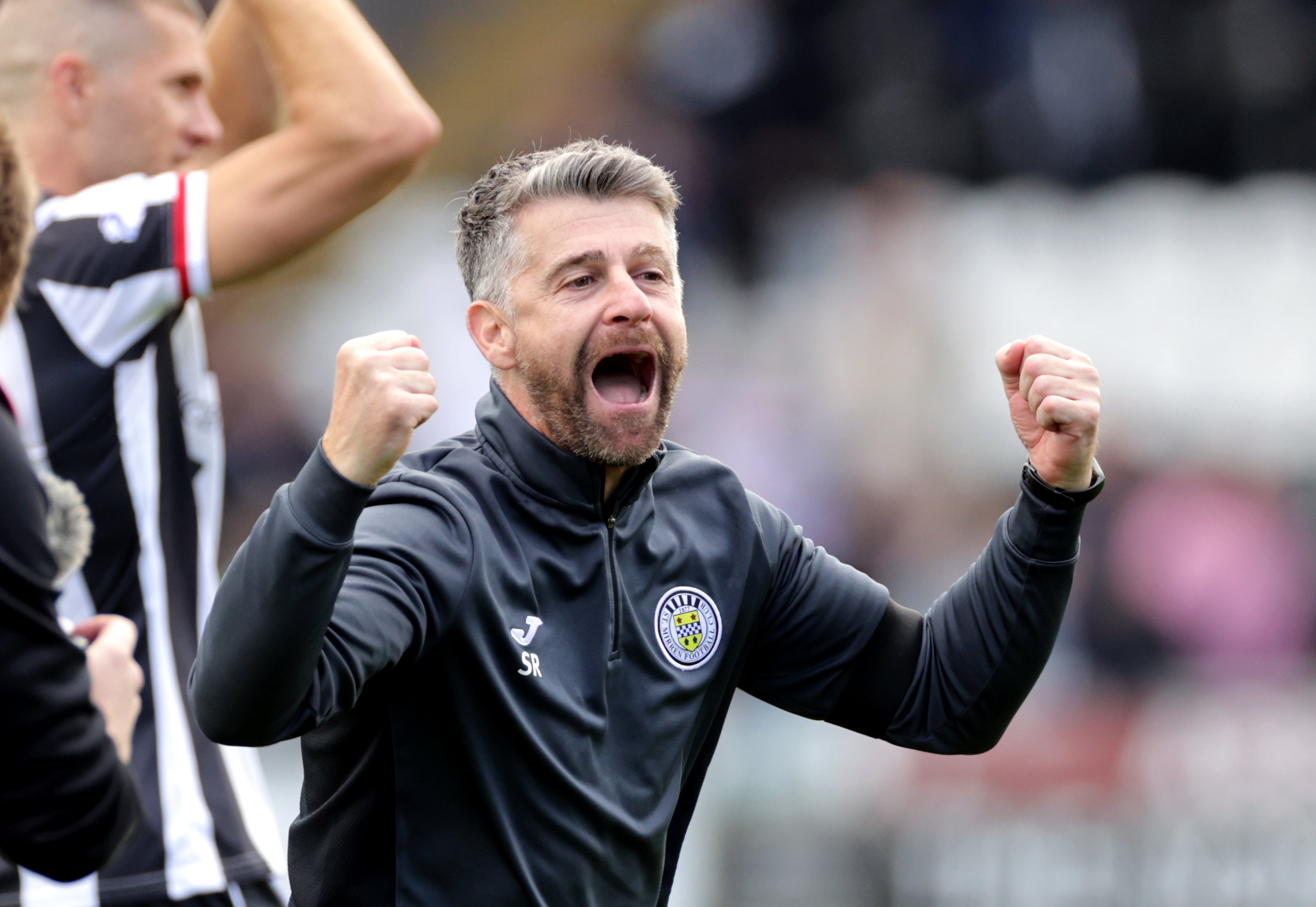 Stephen Robinson saw his St Mirren side upset the champions (Steve Welsh/PA)