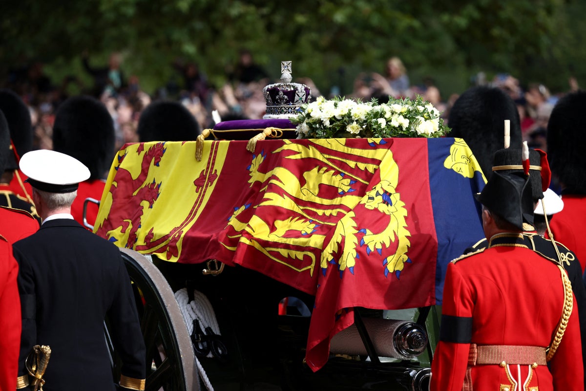 What will happen today as the Queen is laid to rest?