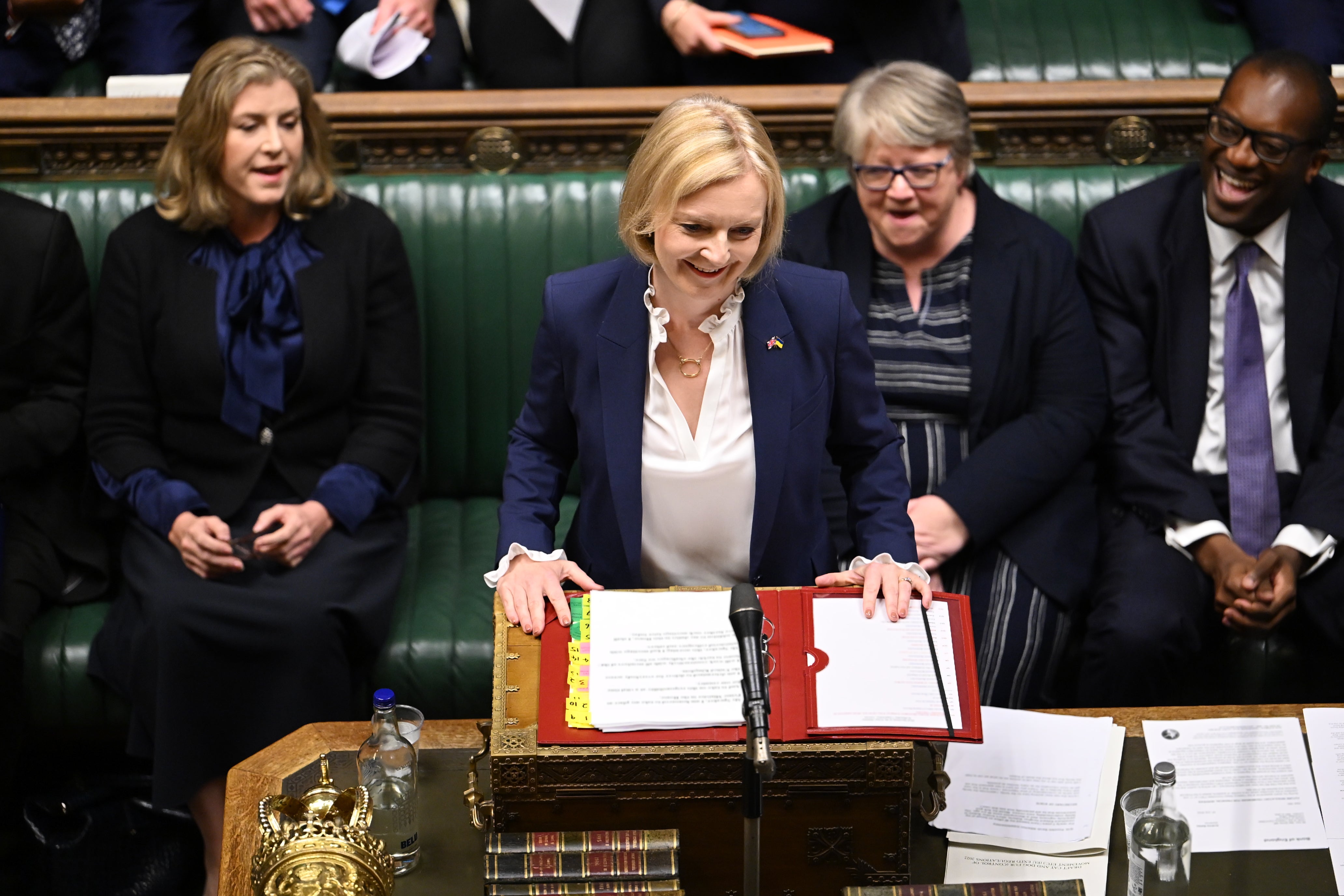 Packed week ahead for Liz Truss as premiership set to swing into action The Independent image