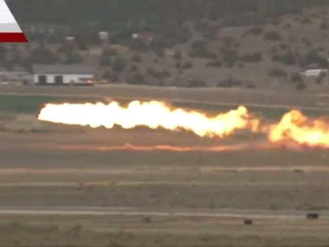 <p>The plane crash was captured on the Reno Air Races live stream</p>