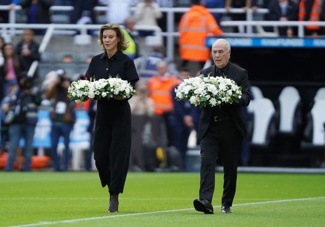 Football paid its respects to the Queen this weekend (Owen Humphreys/PA)