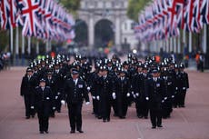 Queen’s funeral - latest: First guests enter Westminster Abbey as lying-in-state ends