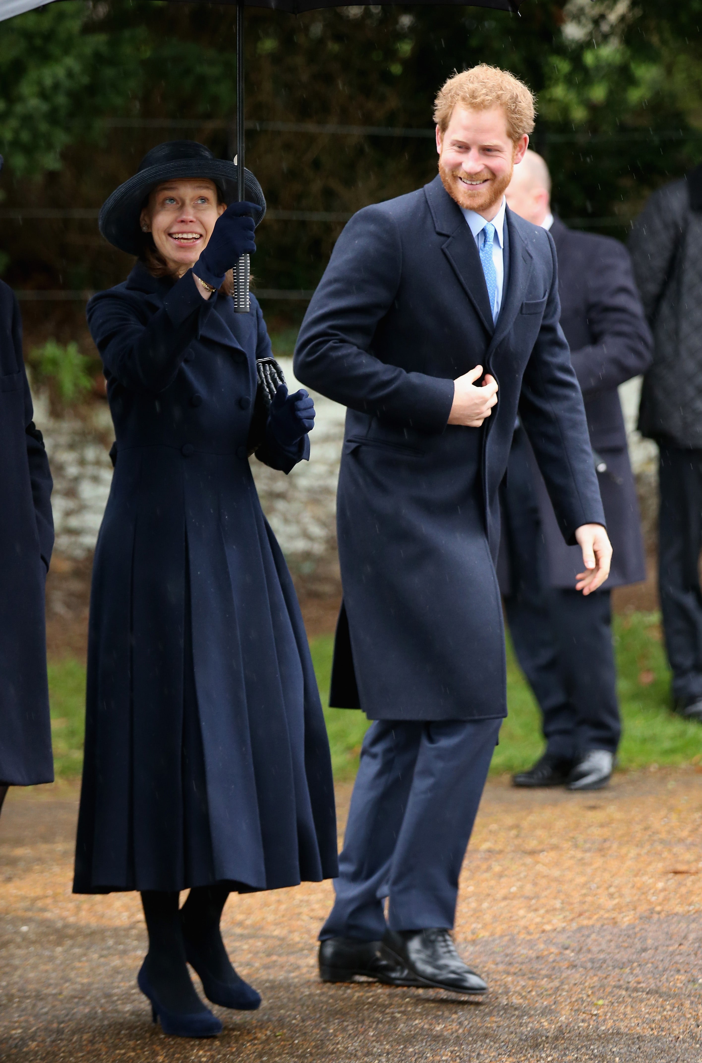 Lady Sarah Chatto and Prince Harry in 2015