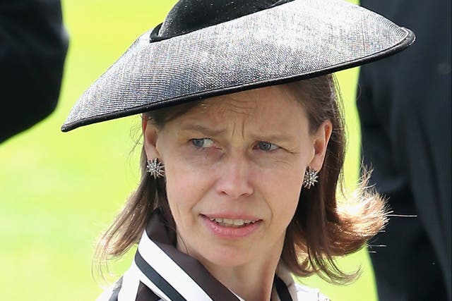 <p>Lady Sarah Chatto at Royal Ascot in 2015</p>