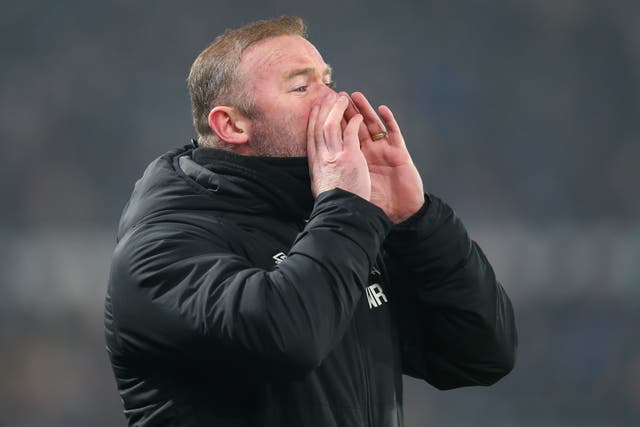 <p>Wayne Rooney coaching DC United (Barrington Coombs/PA)</p>
