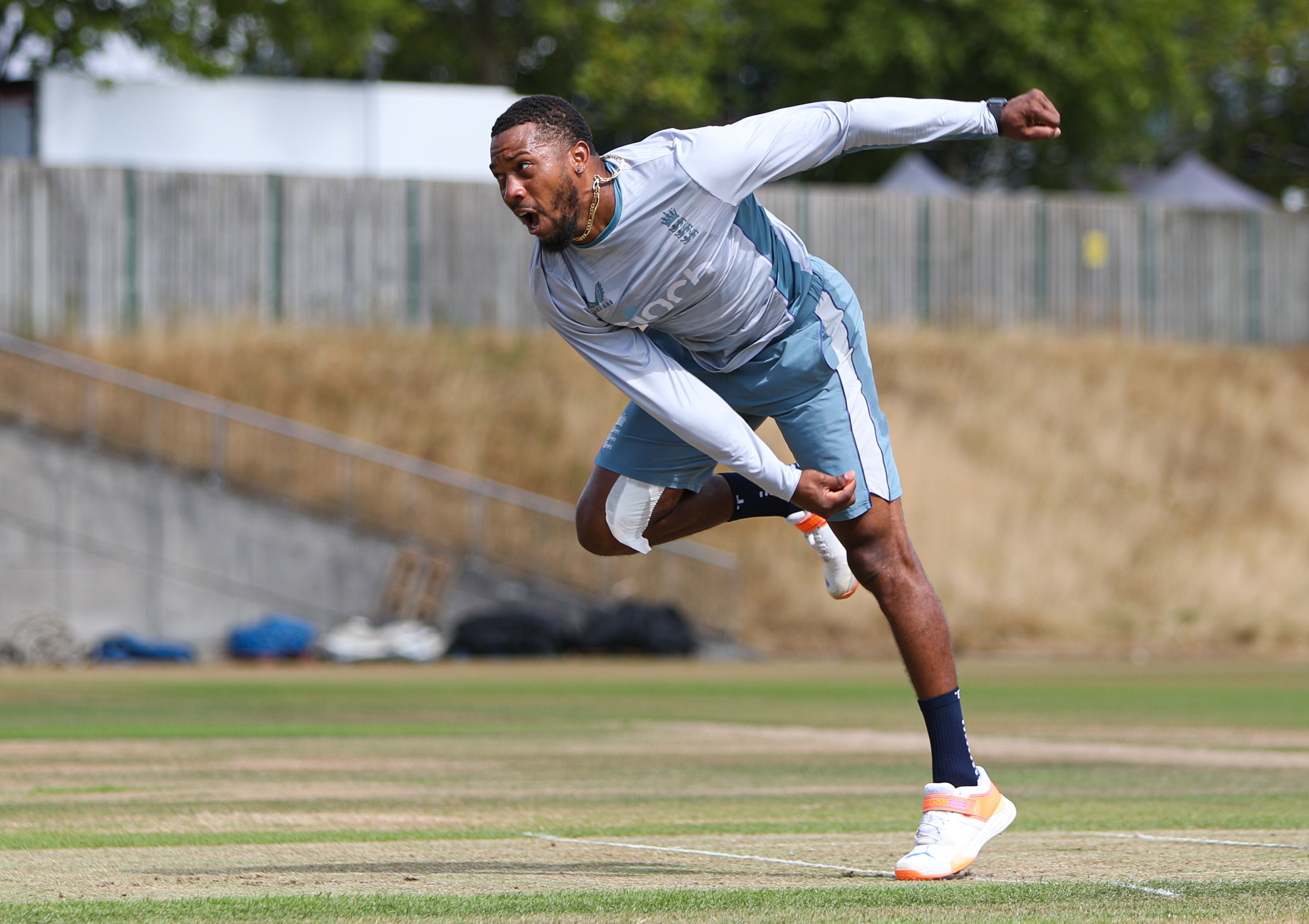 Chris Jordan is due to join up with the England squad in Australia as he continues his recovery from a fractured finger (Kieran Cleeves/PA)