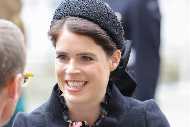 <p>Princess Eugenie in March 2022</p>