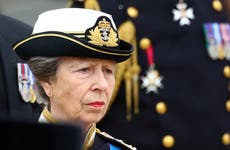 Princess Anne praised for ‘respect and dignity’ at Queen’s funeral