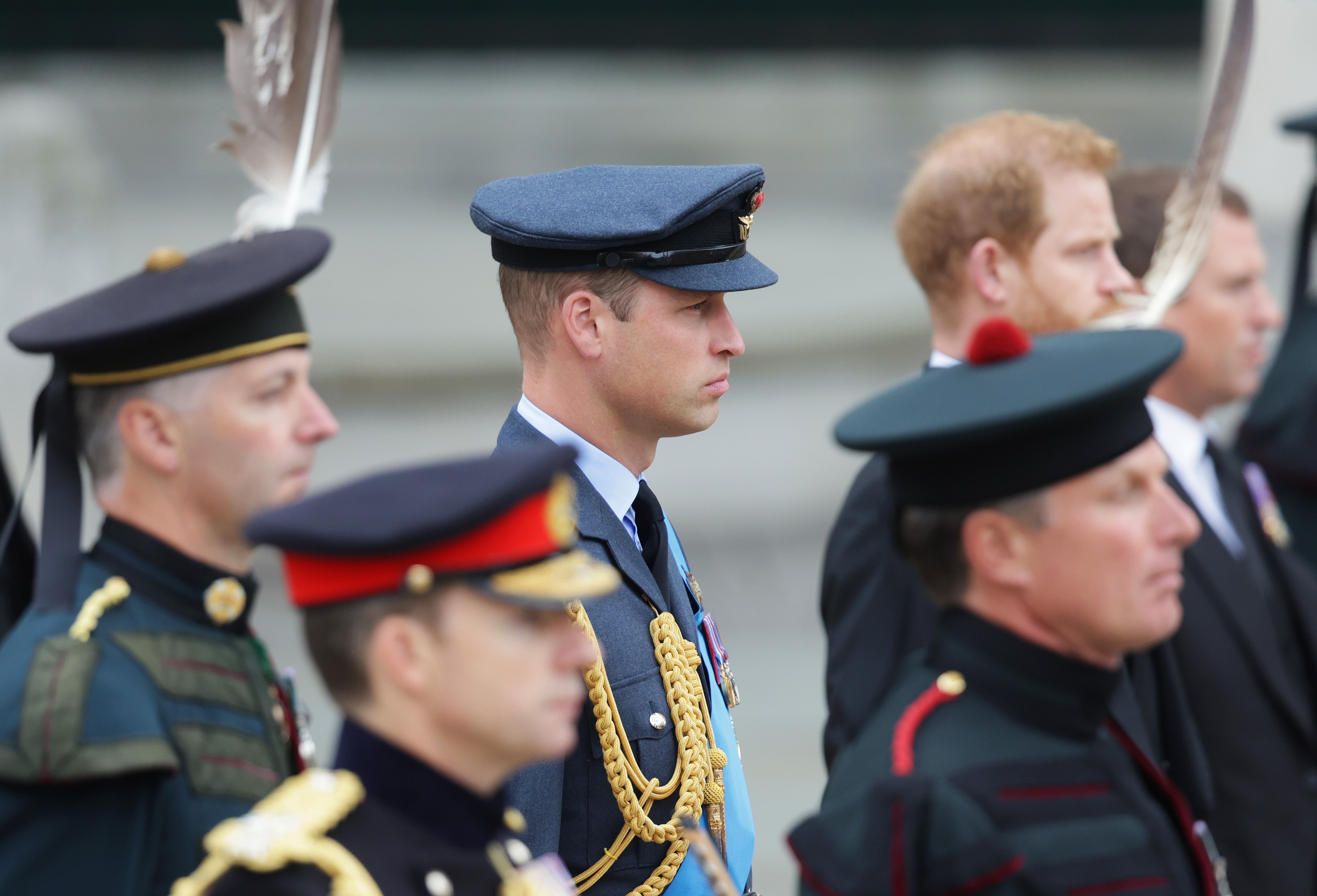 Prince William ahead of the Queen’s funeral