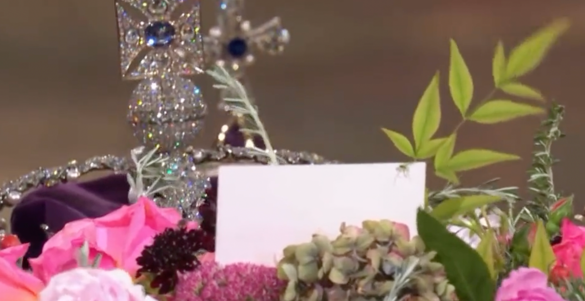 Spider spotted on top of Queen&rsquo;s coffin during Westminster Abbey funeral