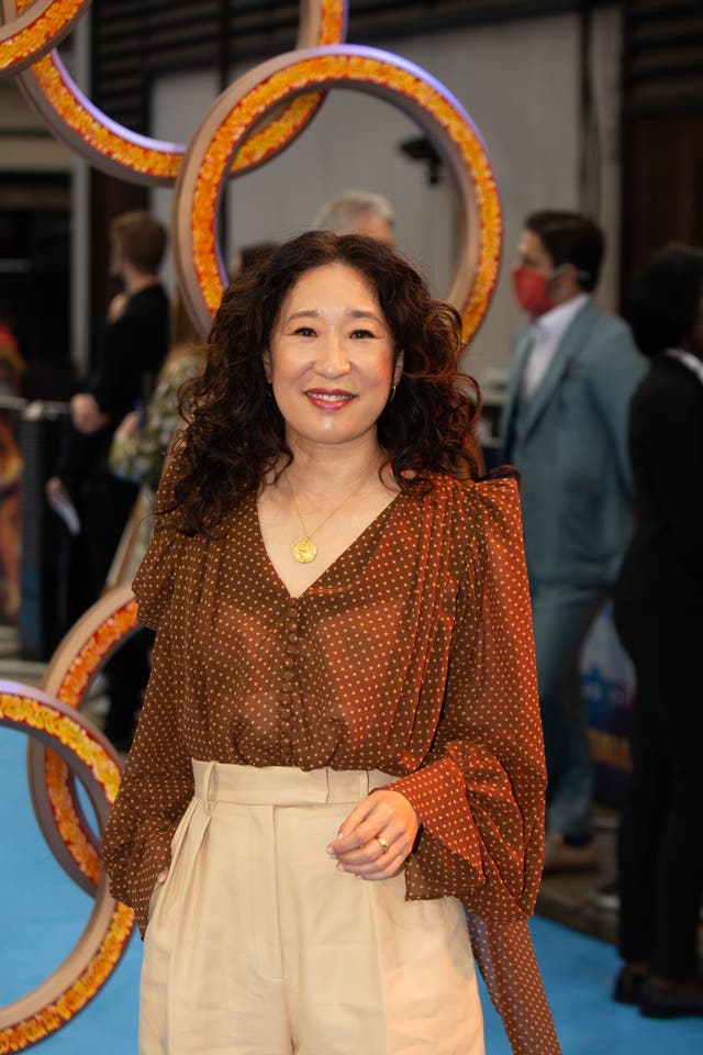 Canadian actress Sandra Oh (James Manning/PA)