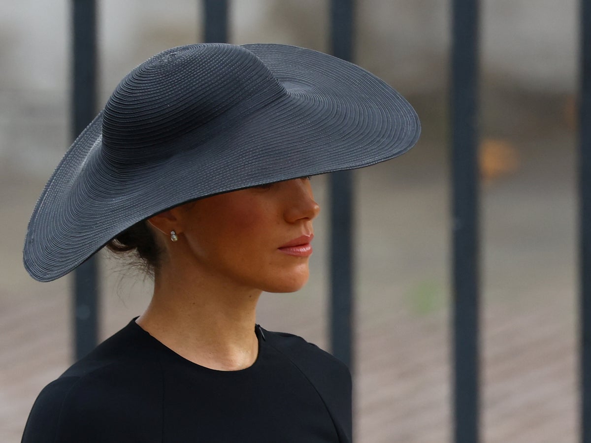 Prince Harry and Meghan pictured together ahead of Queen’s state funeral