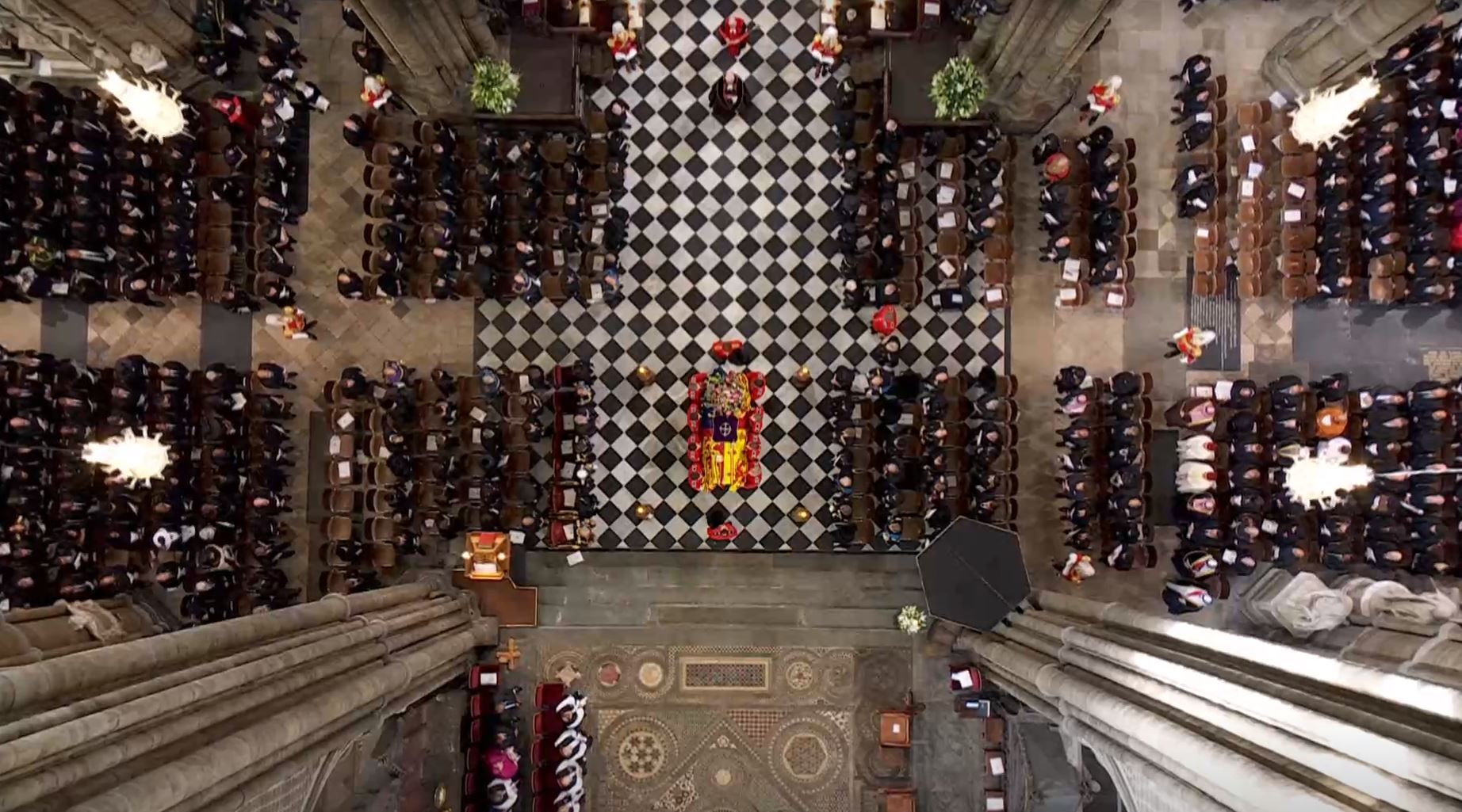 Thousands gathered in Westminster Abbey to honour the late monarch