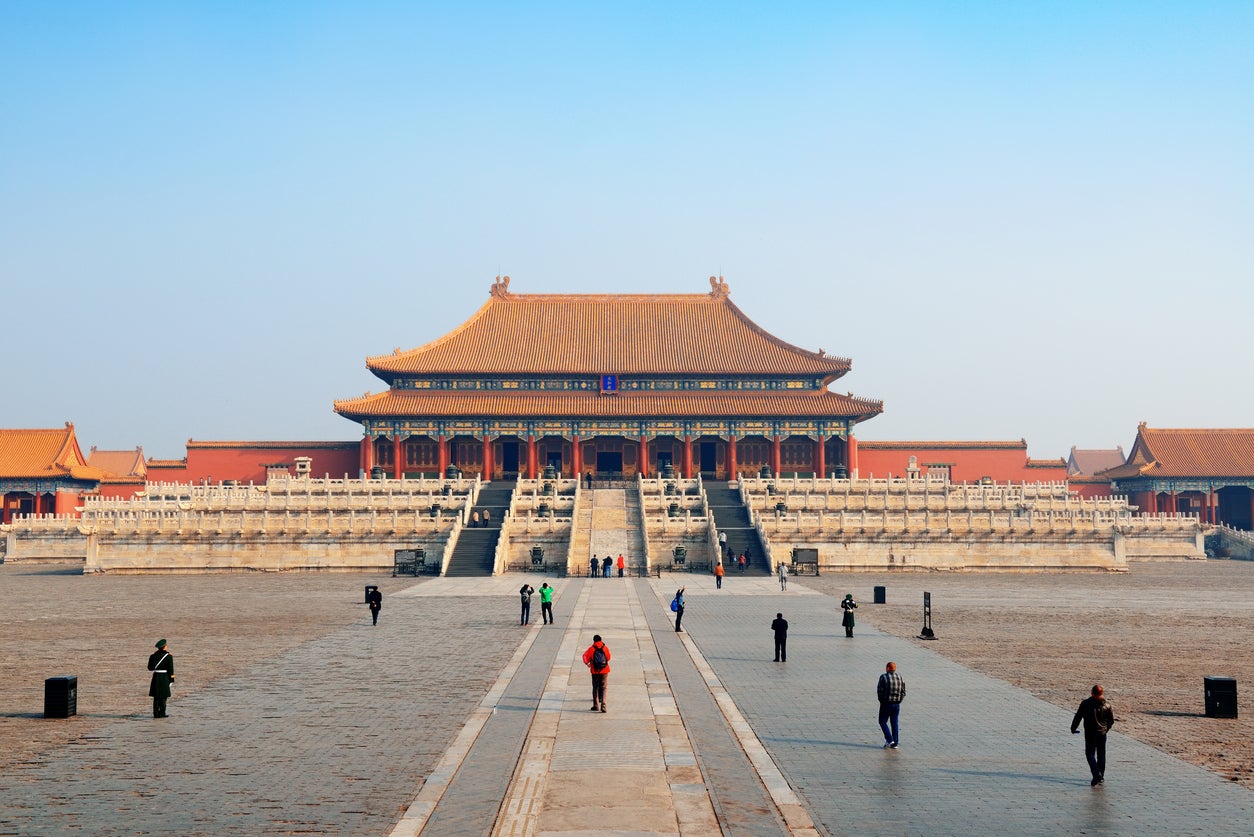 The former Chinese imperial palace is made up of 90 palace compounds