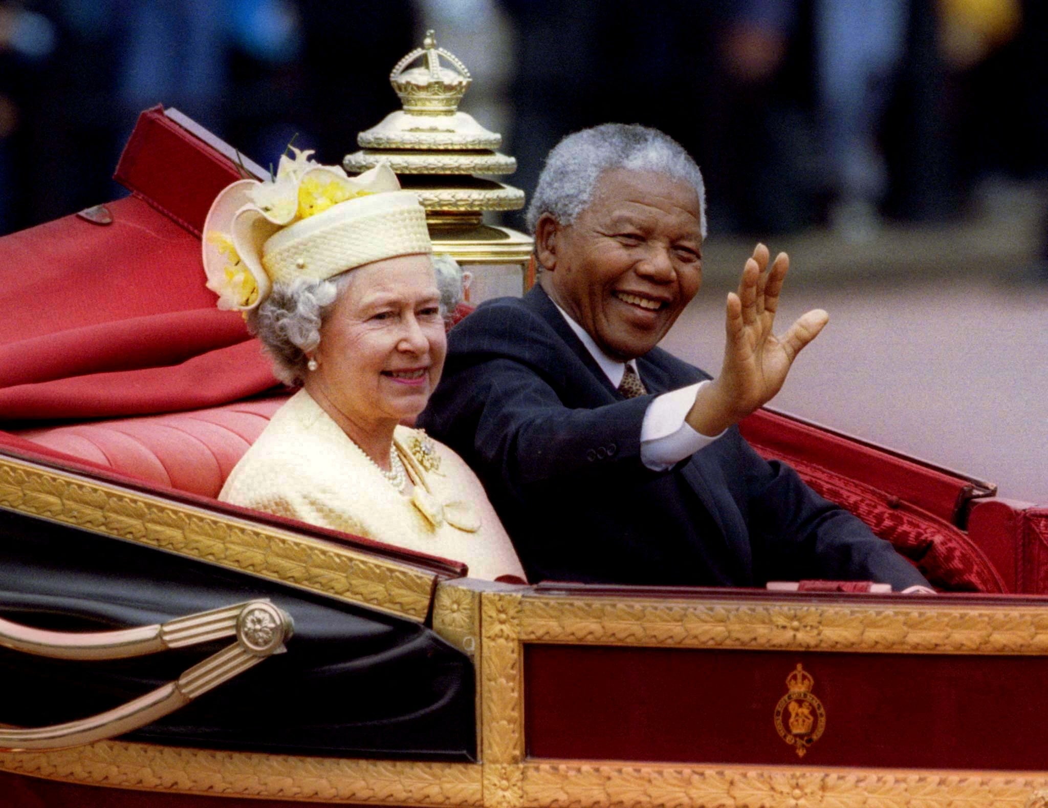 Her Majesty and Nelson Mandela – my grandfather – held each other in such high regard that they were on first-name terms