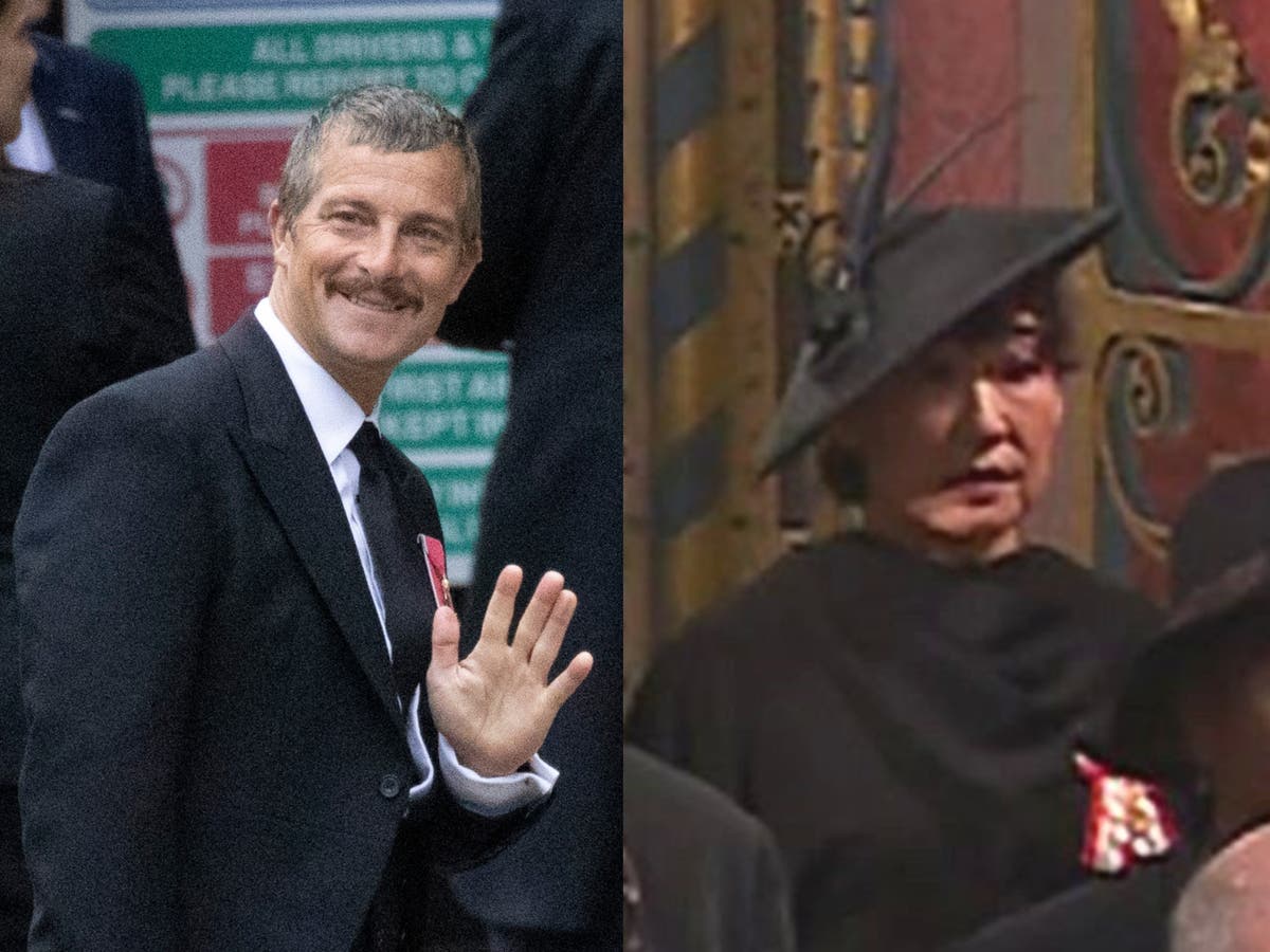 Queen funeral: Celebrities in attendance at Westminster Abbey, from Bear Grylls to Sandra Oh