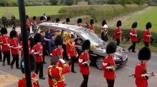 Queen’s funeral - live: Royals due at Windsor as coffin arrives for committal service