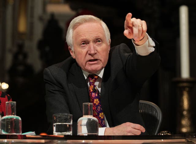 David Dimbleby (Yui Mok/PA)