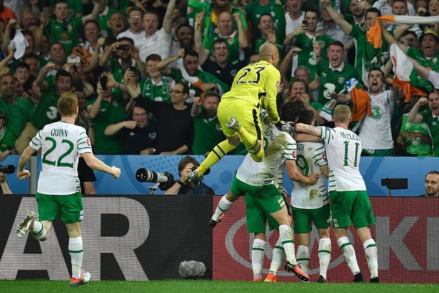 <p>Ireland take on Netherlands in the qualifiers for Euro 2024 </p>