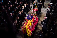 Queen’s funeral in pictures: Royals unite in grief as they bid farewell to Britain’s longest reigning monarch
