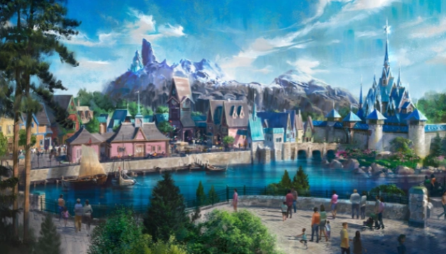 <p>Disneyland Paris has previosuly revealed the plans for a Frozen attractions - the Southern California site could follow </p>