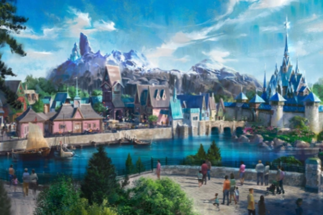 <p>Disneyland Paris has previosuly revealed the plans for a Frozen attractions - the Southern California site could follow </p>