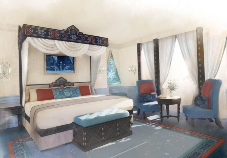 Frozen-themed hotel rooms are set to open