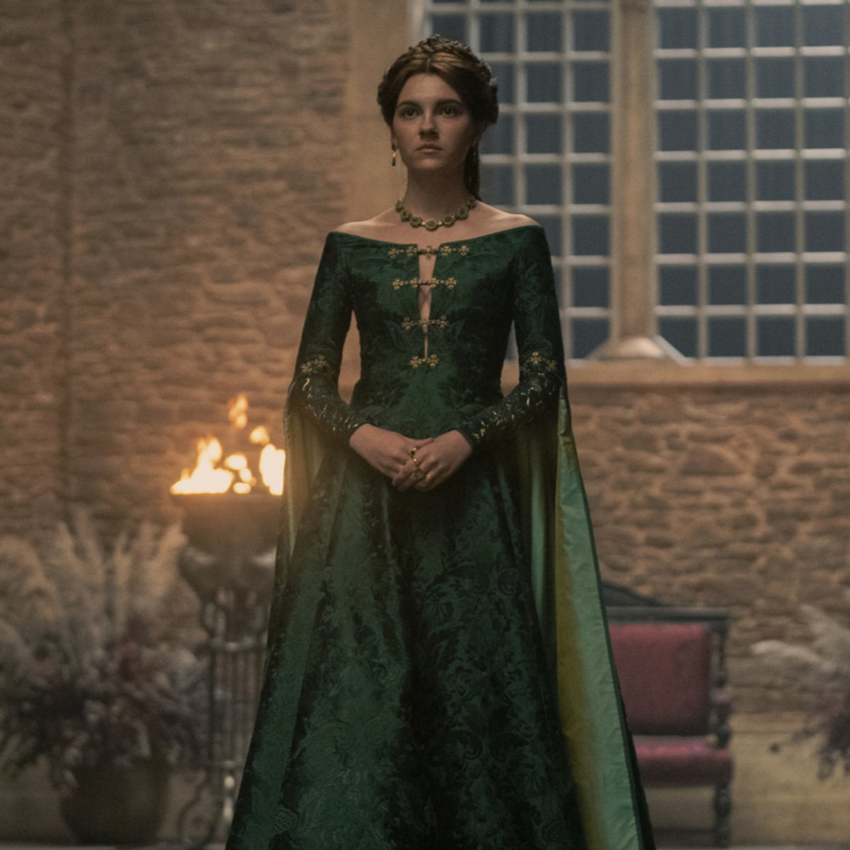 House of the Dragon: Why Alicent's green dress in episode 5 is so significant | The Independent House of the Dragon: Why Alicent's green dress in episode 5 is so significant | The Independent