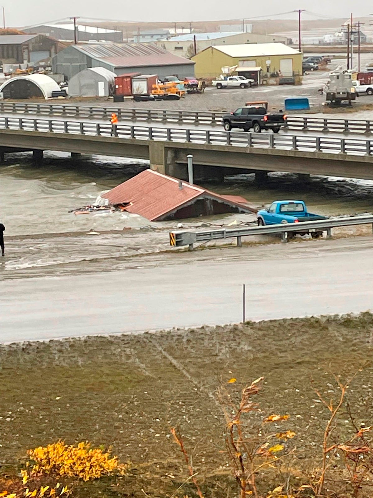 Damage assessments begin in flooded remote Alaska villages