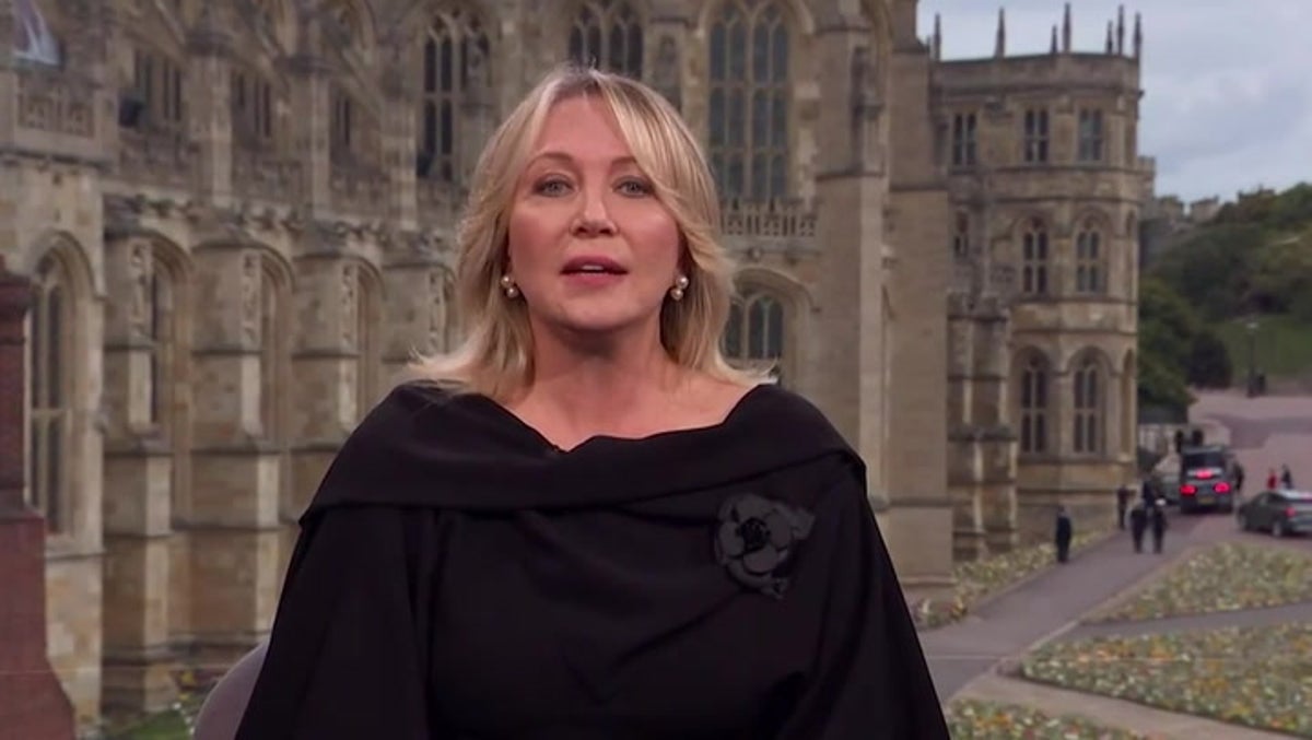 BBC’s Kirsty Young near-tears during touching monologue on Queen’s final departure