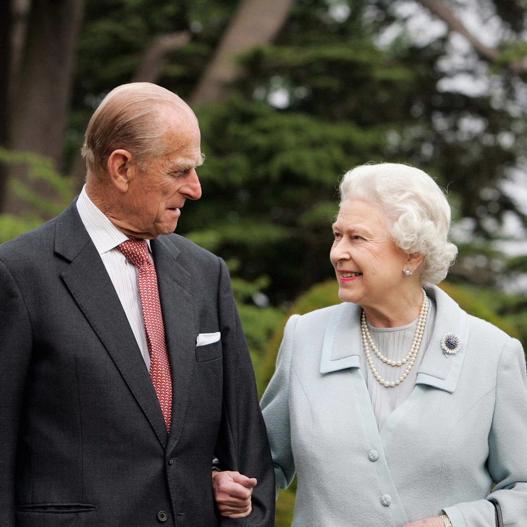 The Queen was laid to rest with her late husband, Prince Philip