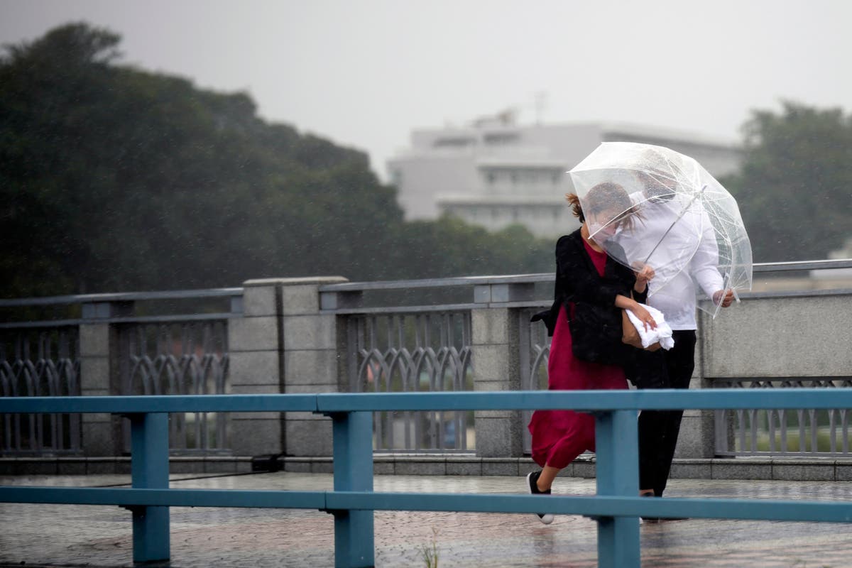 Storm damages space center in Japan, 130K still lack power | The