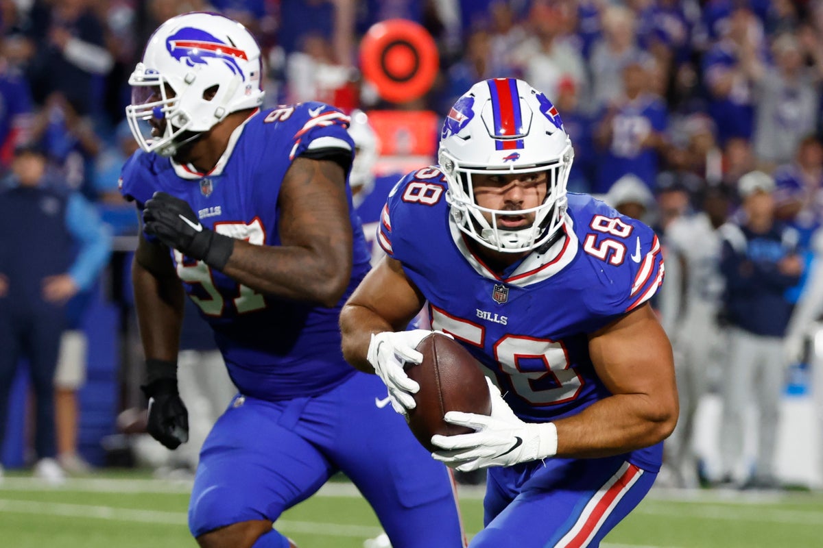 Buffalo Bills roll Tennessee Titans 41-7 in home opener
