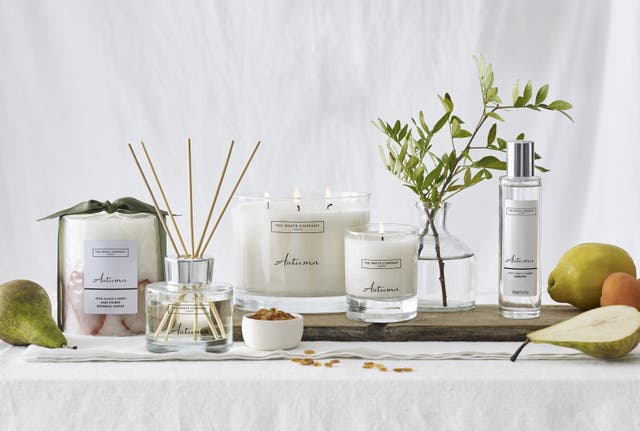 Autumnal scents might include cinnamon or pine notes (The White Company/PA)