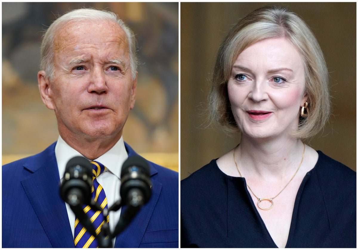 Liz Truss and Joe Biden clash over economic policy ahead of US meeting