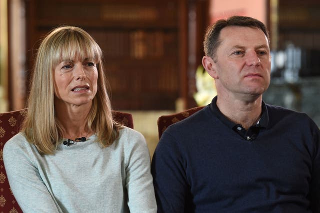 <p>Kate and Gerry McCann said they were disappointed by the ruling.  </p>