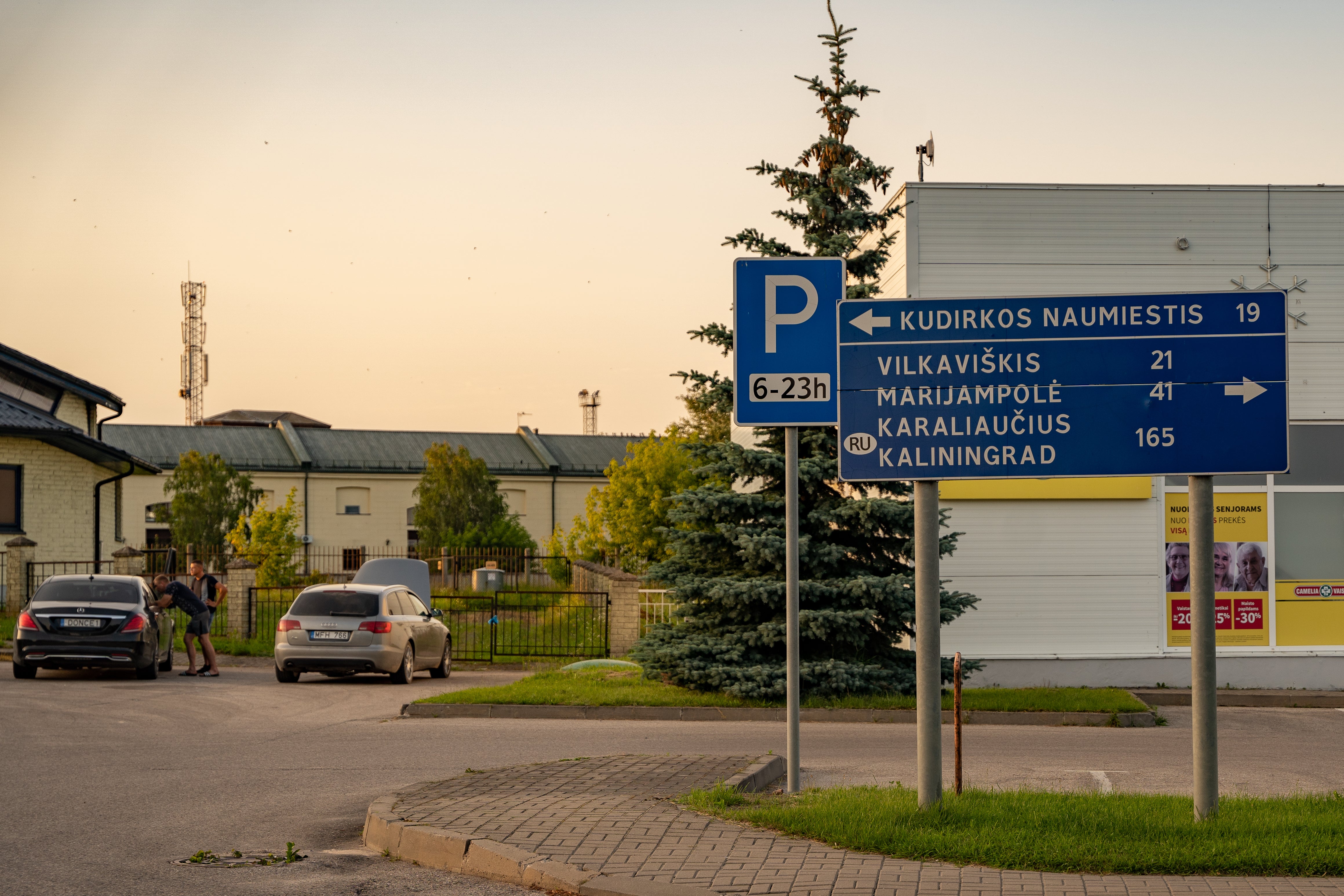 Residents of a Lithuanian town on the border with Kaliningrad say that the world is finally catching up with what the country has been warning for years