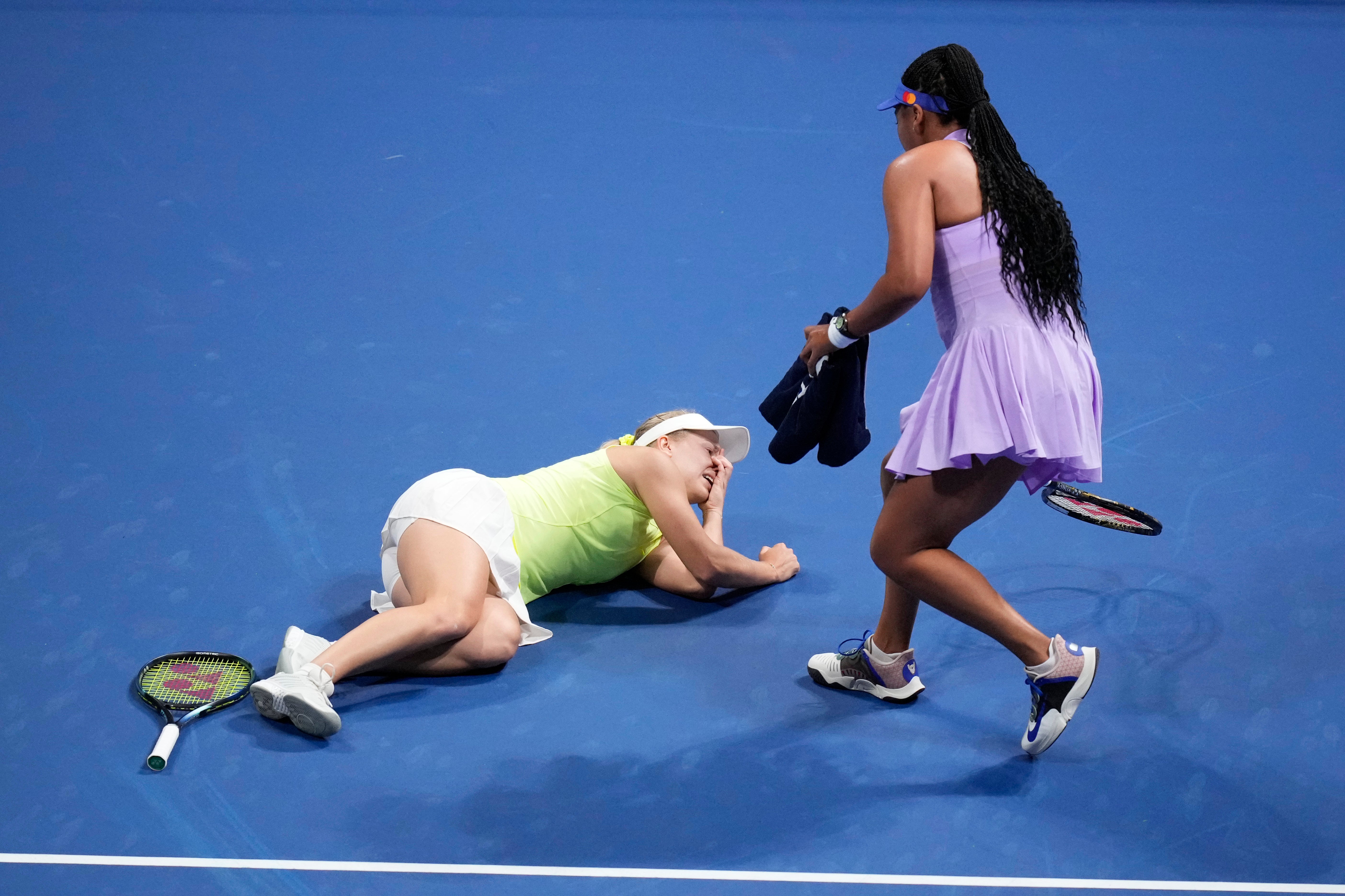 Toray Pan Pacific Open 2022: Naomi Osaka ends four-match losing run as  Daria Saville retires injured | The Independent