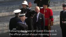 How will the royal family change following Queen Elizabeth II's death?