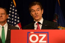 From crudités to homes in New Jersey: A rolling list of Dr Oz’s gaffes in Pennsylvania
