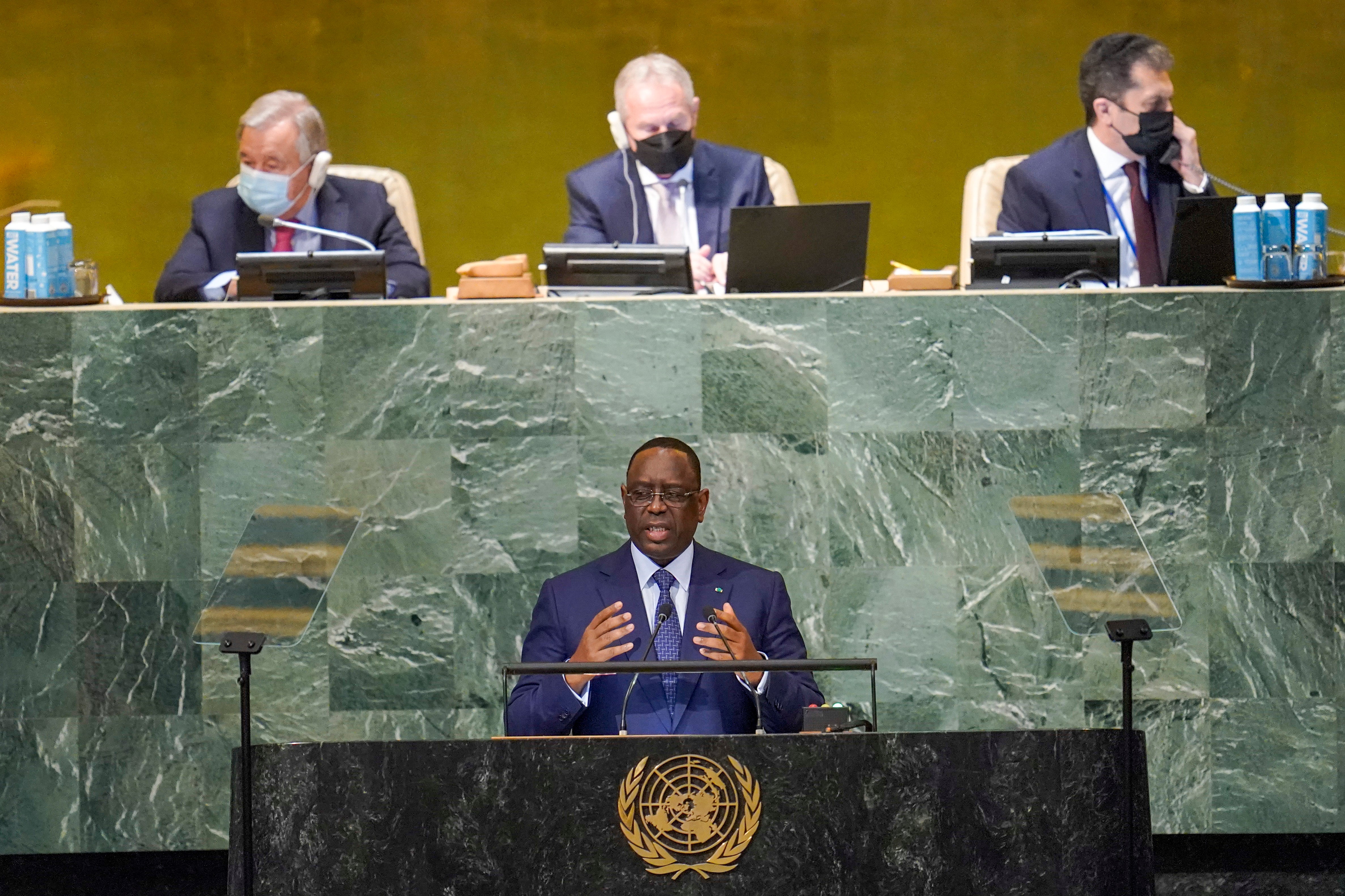 UN General Assembly Senegal