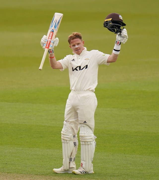 Ollie Pope shone for Surrey (Adam Davy/PA)