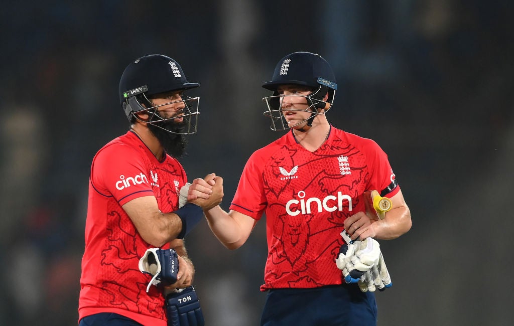 Moeen and Brook steered England to victory