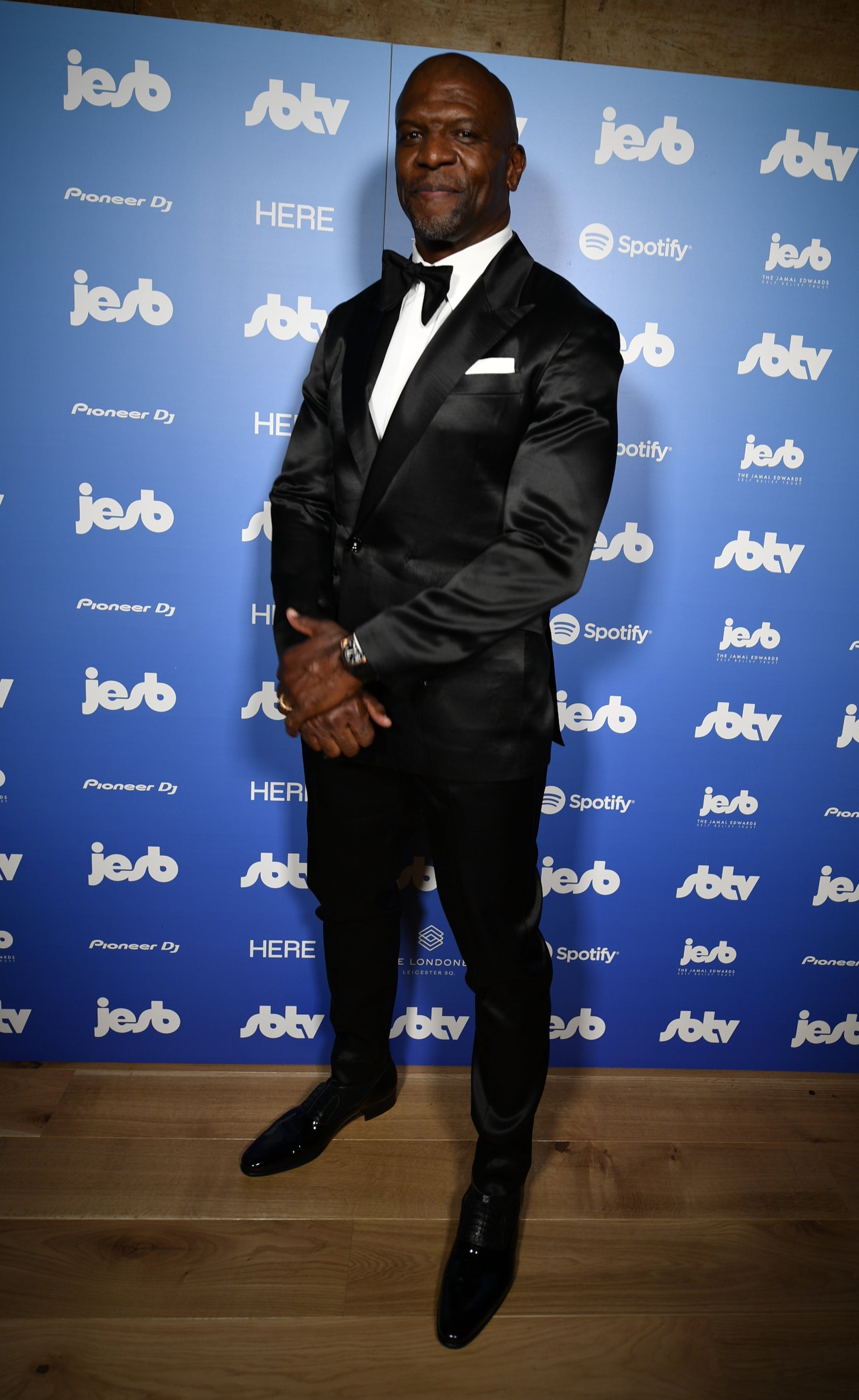Terry Crews, host of the inaugural fundraising event for the Jamal Edwards Self Belief Trust (Beresford Hodge/PA)