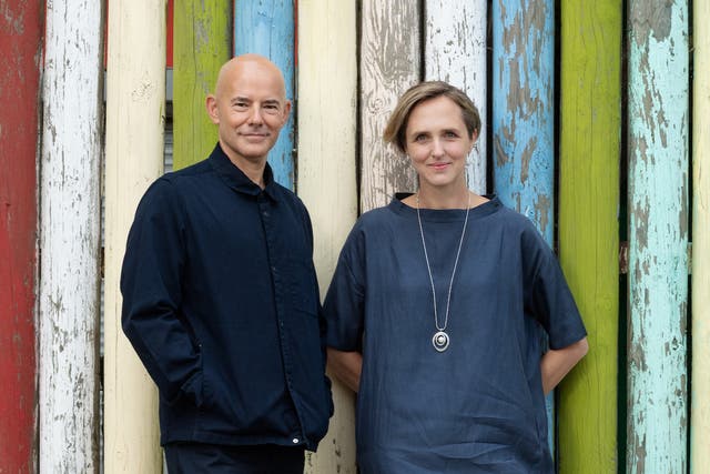 <p>Daniel Evans and Tamara Harvey, RSC Co-Artistic Directors</p>