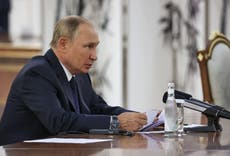 Ukraine news – live: Putin makes nuclear threat as he declares ‘partial mobilisation’