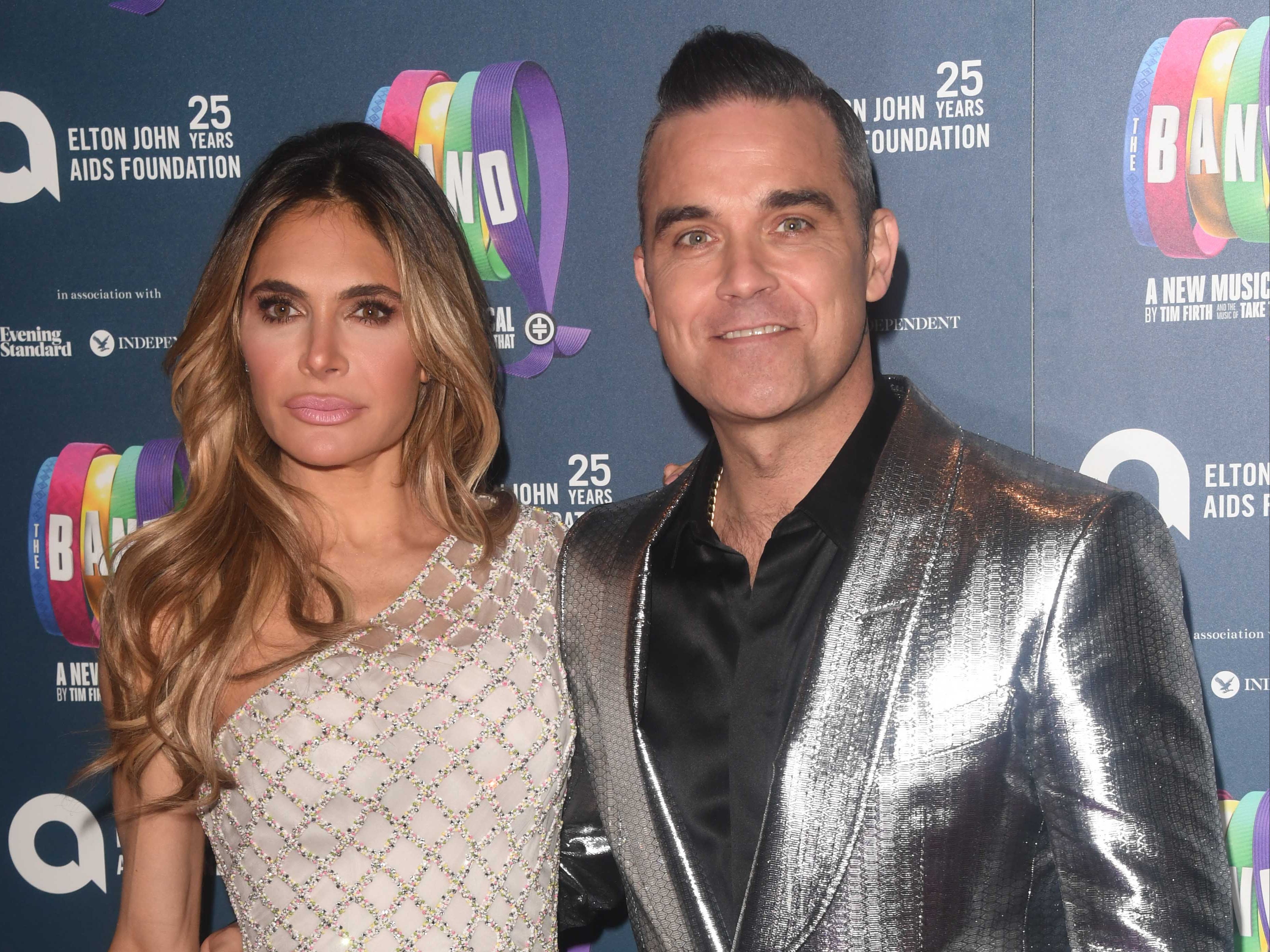 Robbie Williams and wife Ayda Field say theres no sex after marriage The Independent photo